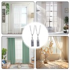 Curtain Holdbacks Rope Tie Backs Tassel Tiebacks Crystal Pearl Ball Home