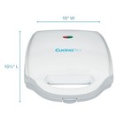 Mini Pie   Quiche Maker- Electric Christmas Baker Cooks 6 Small Quiches White 