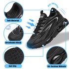 Men s Mesh Sports Shoes Breathable Walking Running Non-slip Fashion Sneakers Gym