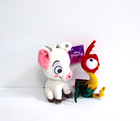 Disney Moana Heihei Pua Mini Bean Stuffed Animal Plush Embroidery Details Nwt