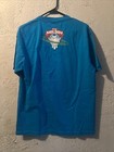 Wwe The New Day Authentic T-shirt Lets Wiggle It  Blue Mens Size Large