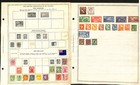 New Zealand Stamp Collection On 6 Minkus Pages  1880-1957  cz 