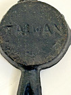 Antique Vintage Dollhouse Mini Cast Iron Skillet Pan Cooking Tawain Black