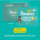 Pampers Baby Dry Disposable Diapers Size 1  8-14 Lb  - 120 Count
