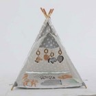 Asweets Indoor Baby Kids Activity Toy Teepee Play Tent With Safari Mat open Box 