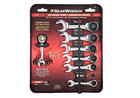 Gearwrench 7 Pc  Stubby Combination Ratcheting Wrench Set Sae Or Metric