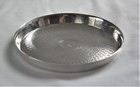 Vintage Egyptian Solid 900 Silver Bottle Coaster Pin Dish