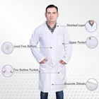 Dr Uniforms - Unisex Lab Coat  60  Cotton   40  Polyester  Sanforized To Prev   