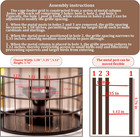 Upgraded Squirrel Proof Bird Feeders  3lbs Capacity Caged Bird Feeder  Innovativ