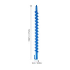 20 Pcs Spiral Perm Rods Hair Curlers Heatless Styling Rollers Salon Home