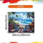 Scenery Paint By Numbers Kit For Adults Beginner beach Paint By Number Kits On C