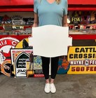 Vintage Style Metal Sign Genuine Chevrolet Parts Not Porcelain 22 X 16 Made Usa
