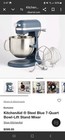 New Kitchenaid 7-quart Bowl-lift Stand Mixer Blue Steel Ksm70skxxbs