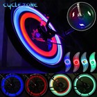 Bike Wheel Spoke Light Tire Lights 3 Mode Led Tyre Tire Flash Lamp Bike Safety