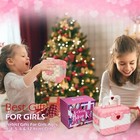 Toys For 3 4 5 6 7 Year Old Girls Kids Makeup Kit For Girl Cosmetic Bag Pink New