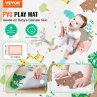 55 x82  Baby Play Mat Kids Crawling Soft Activity Floor Playmat 2 Side