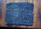 O26  Japanese Antique Indigo Dye Small Sashiko Cotton   Linen Yarn