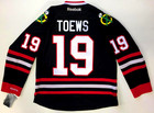 Jonathan Toews Chicago Blackhawks Black Reebok Premier Jersey New With Tags