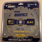 Irwin Marathon 14050zr 8-1 4  Saw Blade Carbide Tooth 5 8 