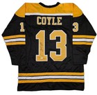 Boston Bruins Charlie Coyle Signed Jersey Jsa Witnessed Coa Autograph