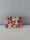 Vera Bradley Essential Small Pouch In Ultralight Bushels Of Berries Pumice Stone