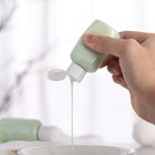 6 Pcs Travel Plastic Squeeze Bottles Leak Proof Refillable Cosmetic Containers