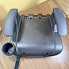 Graco  Gray Car Seat Turbobooster  no Back  No Seat Cover