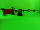 Vintage Weathervane Directional  Arrow For Lightning Rod Red Glass Tail 