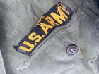 Vtg Us Army Korean War Fatigue Jacket Shirt