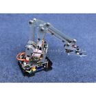 24f Metal 4 Servo Mechanical Arm Aluminum Bracket Clamper Robot Arm For Arduino