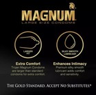 50 Trojan Magnum Lubricated Condoms Large Size Condoms 50 Count Exp 2028