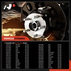 Rear Wheel Bearing And Hub Assembly Compatible With Mercedes-benz - 2003-2019 - 