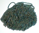 Vintage Green Iris Ab Metallic Glass Seed Beads Czech Glass 11 0 Hank Bb2