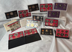 Coin Collection Proof   Uncirculated Sets Pennies Nickels Quarters Silver Dollar