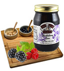 Huckleberry Or Loganberry Homestyle Jam 16oz 1 Pint  All Natural Ingredients