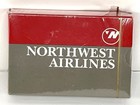 Vtg Northwest Airlines Playing Cards Sealed Deck Airline Memorabilia Collectible
