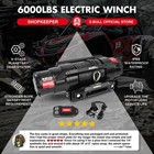 X-bull Electric Winch Atv Winch Kit 12v 3000lb 4500lb 5000lb Synthetic Rope Utv