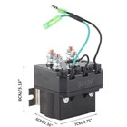 Winch Solenoid Relay Contactor  12v 250a Solenoid Relay For Atv Utv 1500   5