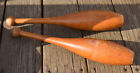 Vintage Lot Of 8 Model B  1 1 2 Lb Spalding Bros Indian Club Juggling Pins
