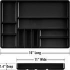 10-compartments Tool Organizer Tray Drawer Box Stackable Toolbox Organization