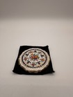 Vintage Floral Enamel Stratton Compact With Mirror Made In England