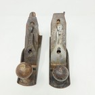 Vintage Stanley Bailey No 4 Woodworking Hand Plane Pair Restoration Project