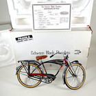 Danbury Mint Schwinn Black Phantom 1 6 Scale Die Cast Model Bicycle Coa   Box