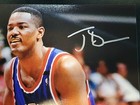 Joe Dumars Signed Autographed 8x10 Photo Detroit Pistons Hof Beckett Witness