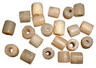  21  Fine Sahara Neolithic Quartz Barrel Beads 3 5k-8k Yrs Ancient African Zm-11
