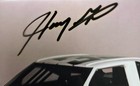 Harry Gant  33 Autographed Team Postcard Skoal Bandit Chevy Lumina Nascar 9 x6 
