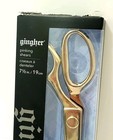 New Gingher 7 5   Pinking Shears For Sewing Crafts Zigzag Sawtooth Blades Italy