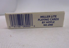 New Sealed Deck Hoyle Playing Cards Advertising Miller Lite Premium Beer