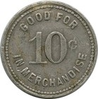 Madelia  Minnesota Mn Hillesheim Grocery Co  Bake Shop Good For 10   Trade Token