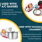 Single-stage Hvac Vacuum Pump  3 5cfm - Ideal For Ac Repair Tools  Car Ac Vacuum